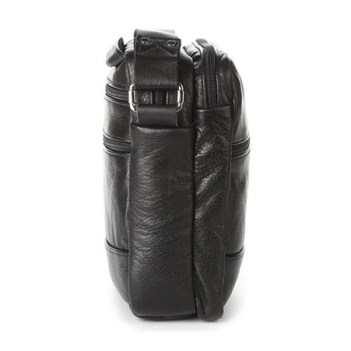 Сумка Shvigel Шкіряна Чорна (00926)