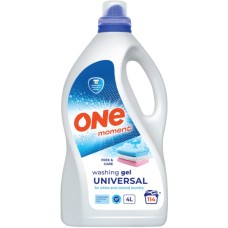 Гель для прання One Moment Universal Free & Care 4 л (4820096036891)
