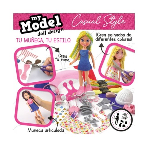 Лялька Educa My Model Doll Design Casual (6425296)