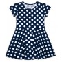 Плаття дитяче Lovetti в горошок (5911-68-122G-blue)