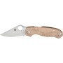 Ніж Spyderco Para 3 CPM Cru-Wear Micarta Brown (C223MPCW)