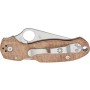 Ніж Spyderco Para 3 CPM Cru-Wear Micarta Brown (C223MPCW)