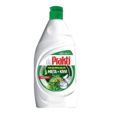 Засіб для ручного миття посуду Dr. Prakti Mieta + Kiwi 650 мл (5903855502673)