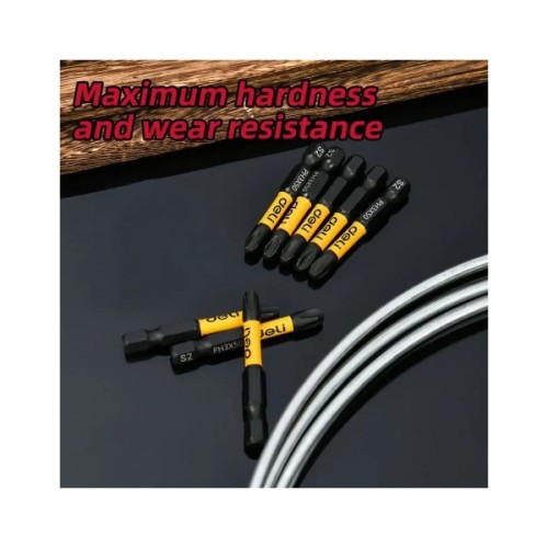 Набір біт Deli PH3 x 50 мм, 2шт (EDL501003Z)