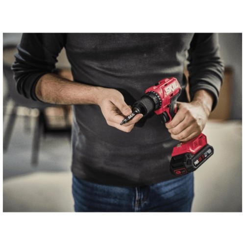 Шуруповерт Skil 3011 HA Li-Ion 20V, безщітковий ударний Li-Ion 20V, 2x2.0Ah, зарядний пристрій, кейс (DD1E3011HA)