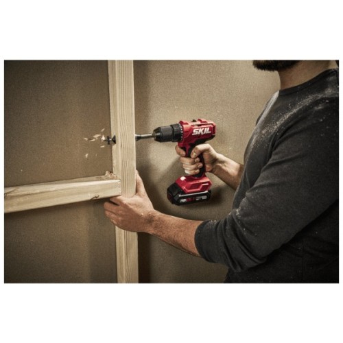 Шуруповерт Skil 3011 HA Li-Ion 20V, безщітковий ударний Li-Ion 20V, 2x2.0Ah, зарядний пристрій, кейс (DD1E3011HA)