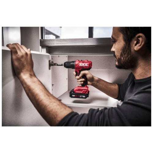 Шуруповерт Skil 3011 HA Li-Ion 20V, безщітковий ударний Li-Ion 20V, 2x2.0Ah, зарядний пристрій, кейс (DD1E3011HA)