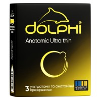 Презервативи Dolphi Anatomic Ultra Thin 3 шт. (4820144770531)