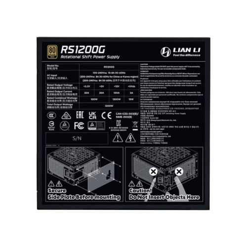 Блок живлення Lian Li 1200W RS Gold (G9P.RS1200G.BH00.EU)