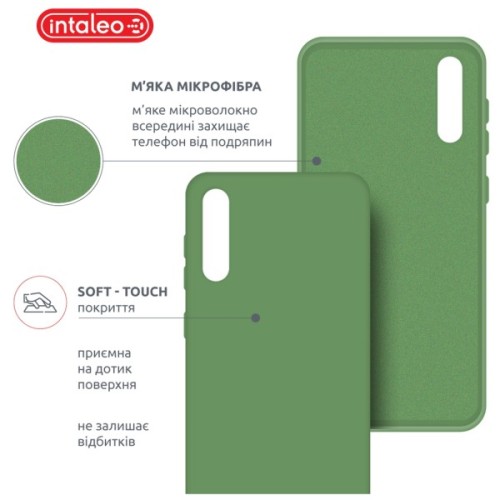 Чохол до мобільного телефона Intaleo SoftShell Samsung Galaxy A50 Green (1283126562853)