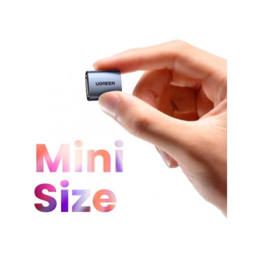 Перехідник HDMI F to HDMI F 8K black Ugreen (90592)