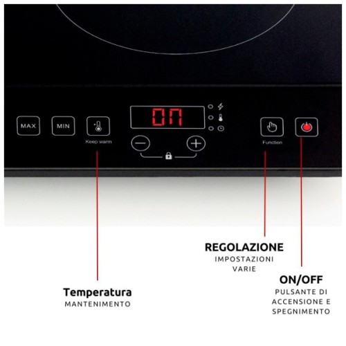 Настільна плита Ariete 1998 (00C199800AR0)