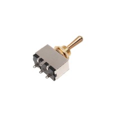 Перемикач для гітари Paxphil Closed 3-Way Toggle Switch (Gold) (TGS206)