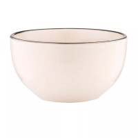 Салатник Ardesto Emilia 610мл, 14см, кераміка, бежевий (AR0714EBG)