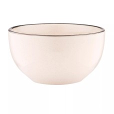 Салатник Ardesto Emilia 610мл, 14см, кераміка, бежевий (AR0714EBG)