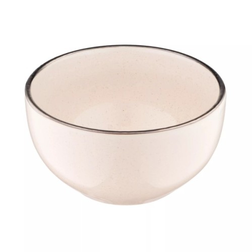 Салатник Ardesto Emilia 610мл, 14см, кераміка, бежевий (AR0714EBG)