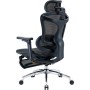 Офісне крісло Sihoo з підставкою для ніг DORO C300L Mesh Black with footrest (DORO-C300L-A3-101-JT)