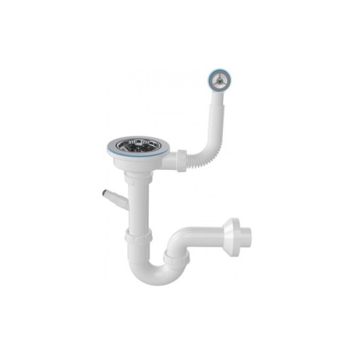 Мийка кухонна Adamant Horizon сірий + змішувач + дозатор (1824296901504)