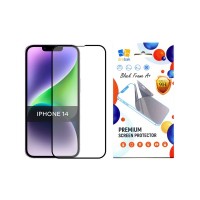 Скло захисне Drobak Apple iPhone 14 Black Frame A+ (505061)