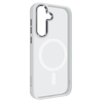 Чохол до мобільного телефона Armorstandart Unit MagSafe Samsung S25 Plus Matte Clear Silver (ARM82264)