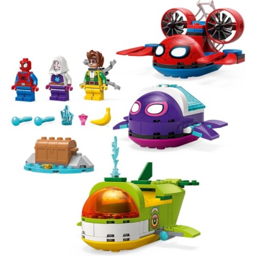 Конструктор LEGO Spidey Павук: Підводні транспортні засоби (11207)