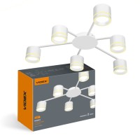 Світильник Videx під лампу 6xGX53 (VL-SPF21B-WP)