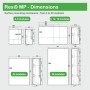 Розподільний щит Schneider Electric Resi9 MP Mini Pragma 6 (1x6), 63A ip40 (MIP12106)