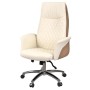 Офісне крісло Аклас Ай-Петрі, CH ANF, PU Beige 2572/PU Brown 2574 (00179836)