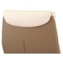 Офісне крісло Аклас Ай-Петрі, CH ANF, PU Beige 2572/PU Brown 2574 (00179836)