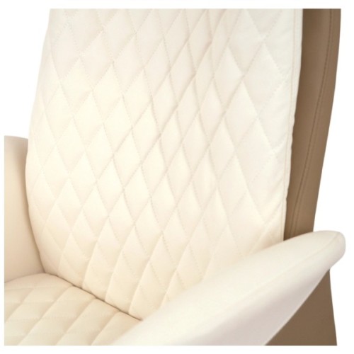 Офісне крісло Аклас Ай-Петрі, CH ANF, PU Beige 2572/PU Brown 2574 (00179836)