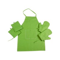 Фартух MirSon Набір 18-0130 Carolina бязь дві прихватки + дві рукавички-прихватки + фартух (2200006752738)