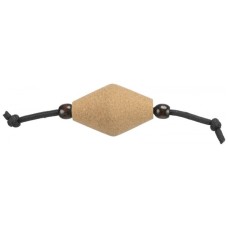 Іграшка для котів Trixie Диски на шнурку CityStyle Пробка/дерево Бежевий/чорний 14 см (4011905411361)