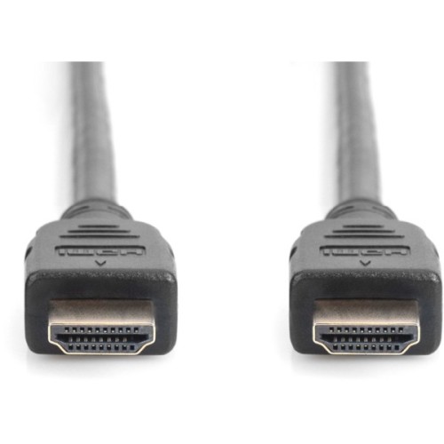Кабель мультимедійний HDMI M to HDMI M 2.0m Digitus (AK-330124-020-S)