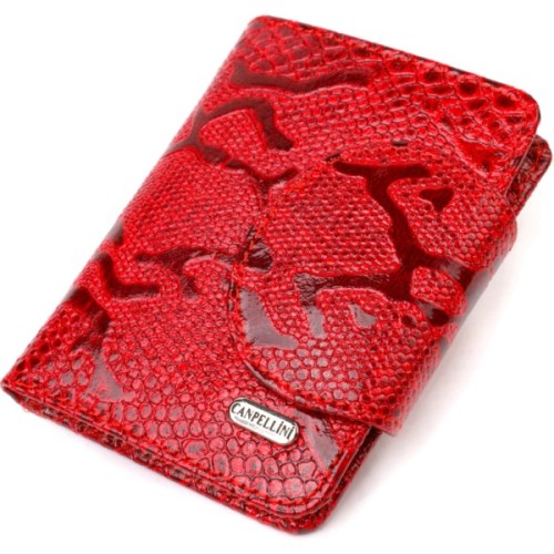 Портмоне Canpellini З натуральної шкіри Червоне (21810)