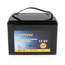 Батарея LiFePo4 Vipow LiFePO4,12.8V-50Ah (LiFePO4128-50/40)
