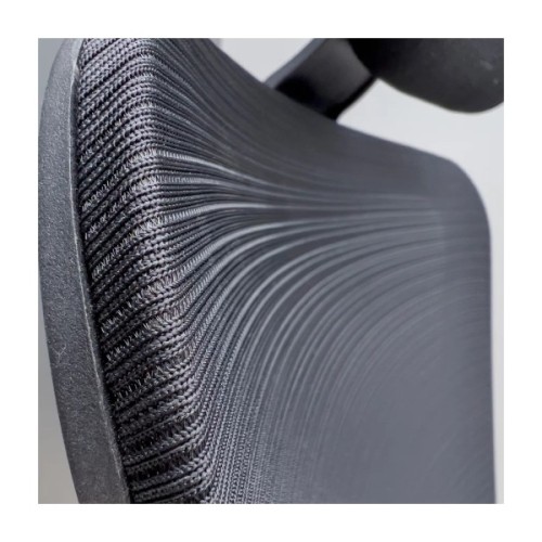 Офісне крісло Richman Декарт Хром Synсhro Сітка Чорне (R00000046588)