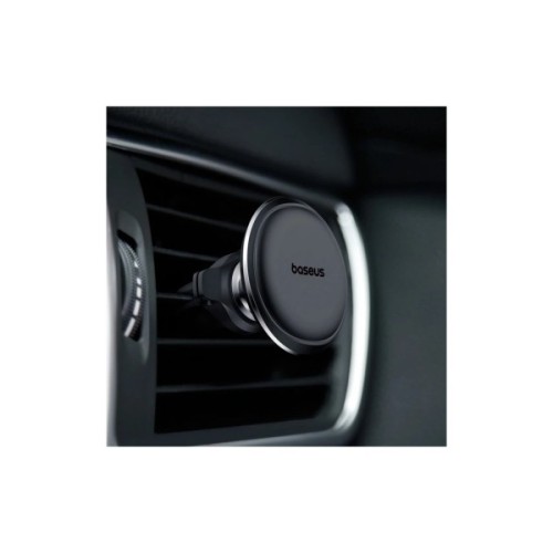 Універсальний автотримач Baseus Magnetic Car Mount Phone Holder with Cable Clip Air Vent Version Cluster Black (C40141201113-00)