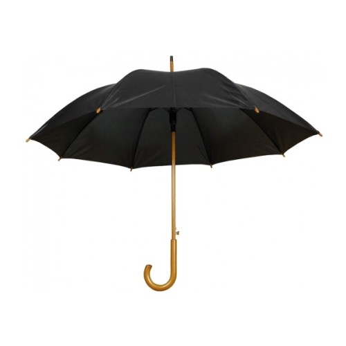 Парасоля Economix Promo TWIST тростина автомат, чорна (E98400-01)