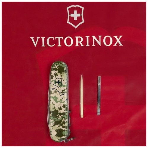 Ніж Victorinox Huntsman Army 91 мм Піксель (1.3713.3_W3940p)