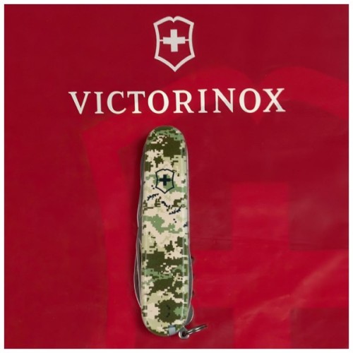Ніж Victorinox Huntsman Army 91 мм Піксель (1.3713.3_W3940p)