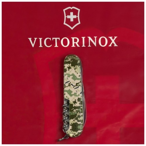 Ніж Victorinox Huntsman Army 91 мм Піксель (1.3713.3_W3940p)