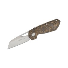 Ніж Maserin W2, M390, fat carbon, чорно-золотистий (371/G)