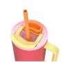 Термокружка Kambukka Rio Pink Papaya 950 мл Коралова з жовтим (11-08002)