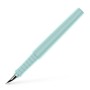 Ручка пір'яна Faber-Castell POLY Fountain Pen Caribic Blue, колір корпусу бірюзовий, перо М (0,7 мм) (32956)