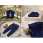 Штани дитячі Lovetti трикотажні (4434-2-104G-blue)