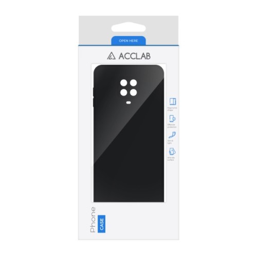 Чохол до мобільного телефона ACCLAB SoftShell Xiaomi Redmi Note 9S Black (1283126587467)
