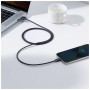 Дата кабель USB 2.0 AM to Lightning 2.0m 2.4A black Baseus (CAJY000101)
