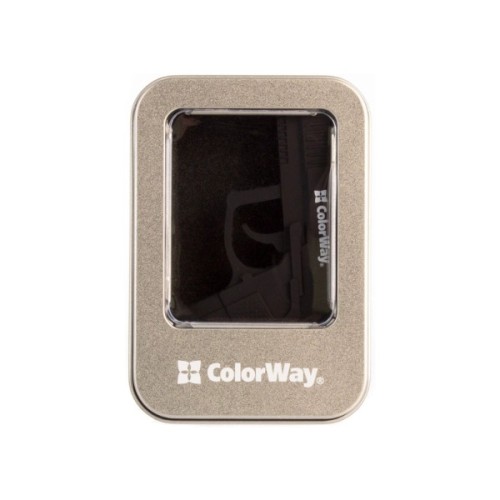 USB флеш накопичувач ColorWay Pistol 32 GB 3.0 Black (CW-USBPL32)