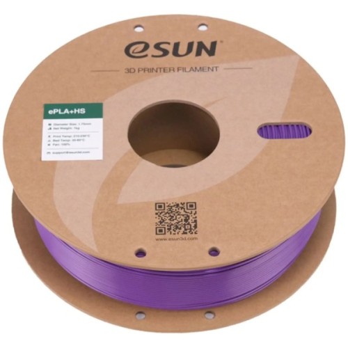 Пластик для 3D-принтера eSUN PLA+ 1.75мм, 1кг, purple (PLA+P175Z1)