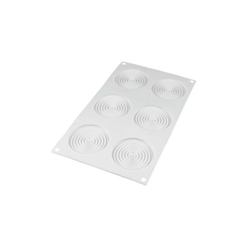 Форма для випікання Silikomart New Tourbillon 28 d-70 h-8 mm (TOURBILLON 28)